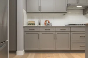 Modern Cabinet Refinishing Toronto transformation in North York